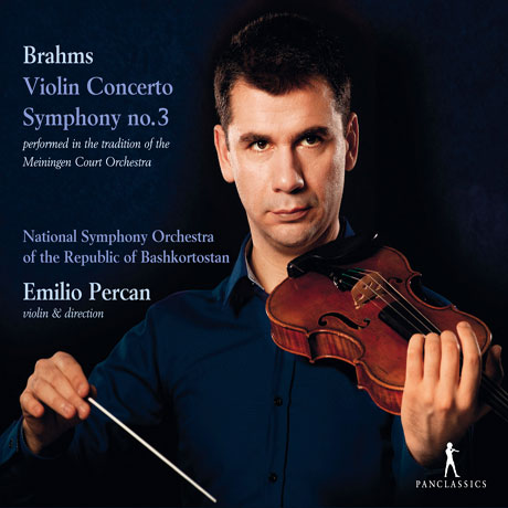 VIOLIN CONCERTO & SYMPHONY NO.3/ EMILIO PERCAN [브람스: 바이올린 협주곡, 교향곡 3번 - 에밀리오 페르칸]