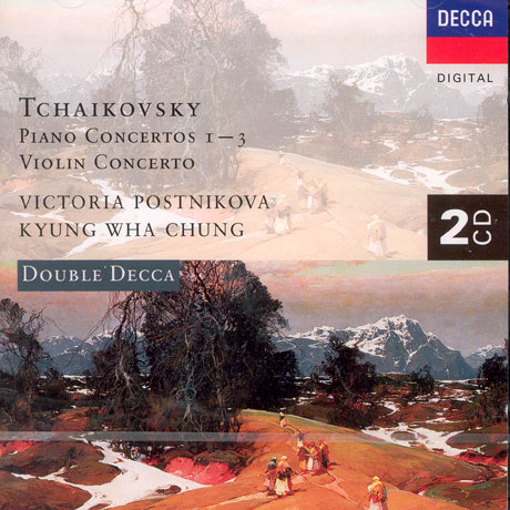 PIANO CONERTOS 1-3/ VICTORIA POSTNIKOVA, KYUNG-WHA CHUNGPIANO CONCERTO NO.1 & VIOLIN CONCERTO, POSTNIKOA/ KYUNG-WHA CHUNG, CHARLES DUTOIT [차이코프스키: 피아노 & 바이올린 협주곡 - 정경화, 뒤트와]