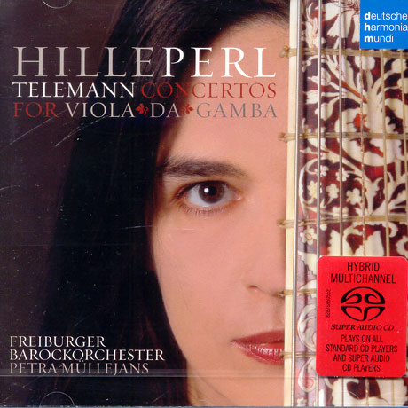 CONCERTOS FOR VIOLA DA GAMBA/ HILLE PERL/ PETRA MULLEJANS [SACD HYBRID]