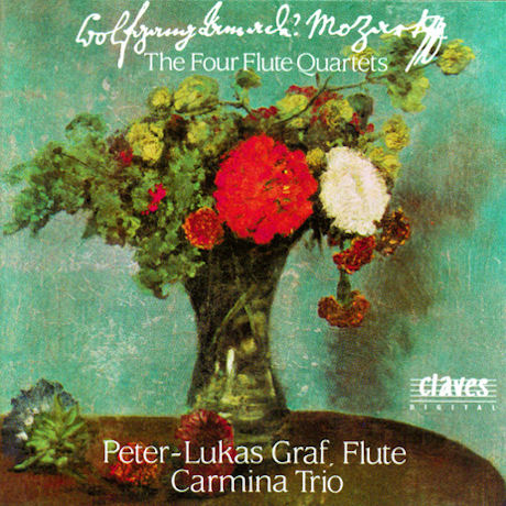 THE FOUR FLUTE QUARTETS/ PETER-LUKAS GRAF, CARMINA TRIO