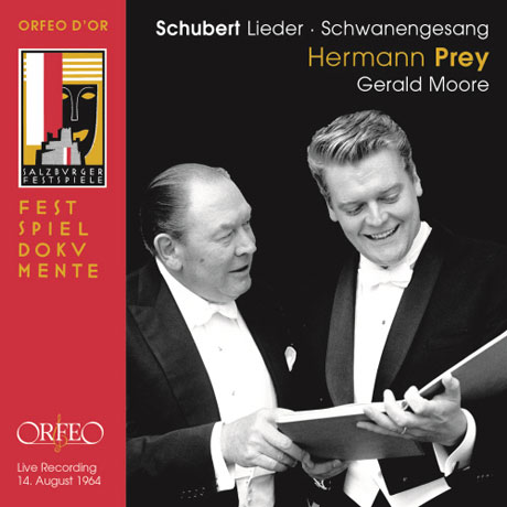 LIEDER, SCHWANENGESANG - 1964 LIVE/ HERMANN PREY [슈베르트: 백조의 노래]