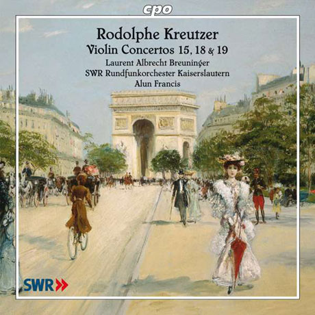 VIOLIN CONCERTOS 15,18 & 19/ LAURENT ALBRECHT BREUNINGER, ALUN FRANCIS
