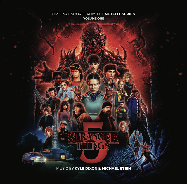STRANGER THINGS 5: ORIGINAL SCORE FROM THE NETFLIX SERIES VOLUME ONE [기묘한 이야기 시즌 5-1] [METALLIC BRONZE LP]