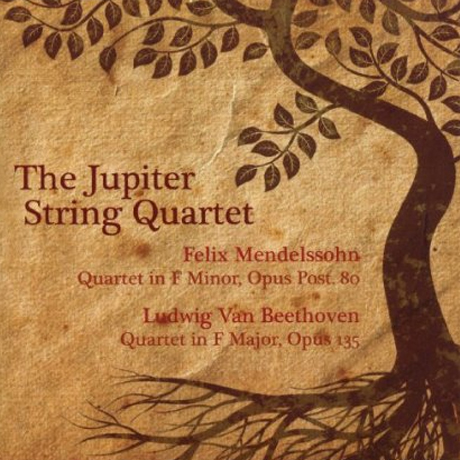 QUARTET IN F MINOR, OPUS POST 80/ THE JUPITER STRING QUARTET