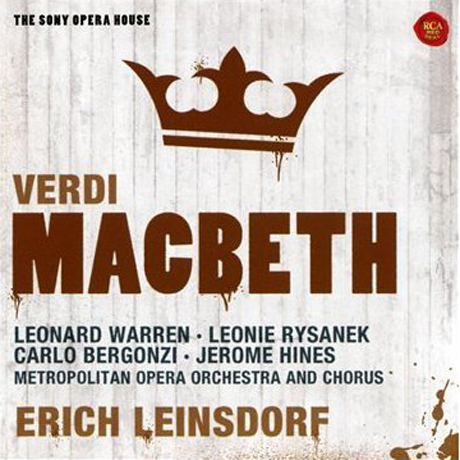 MACBETH/ ERICH LEINSDORF [THE SONY OPERA HOUSE]
