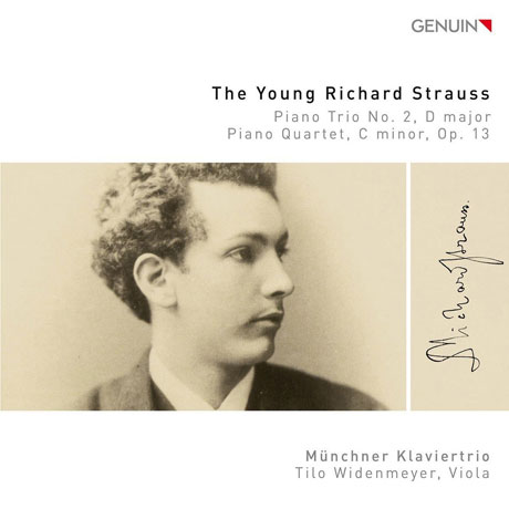 THE YOUNG RICHARD STRAUSS/ MUNCHNER KLAVIERTRIO, TILO WIDENMEYER [슈트라우스: 피아노 삼중주 & 사중주 - 뮌헨 클라비어트리오]