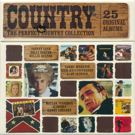 THE PERFECT COUNTRY COLLECTION: 25 ORIGINAL ALBUMS