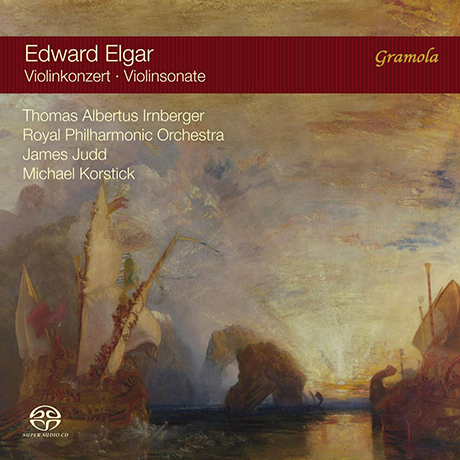 VIOLIN CONCERTO & SONATA/ MICHAEL KORSTICK, THOMAS ALBERTUS IRNBERGER, JAMES JUDD [SACD HYBRID] [엘가: 바이올린 협주곡 & 소나타 - 코르슈티크, 이른베르거]