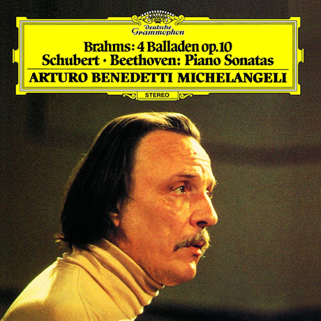 BRAHMS: 4 BALLADEN, SCHUBERT & BEETHOVEN: PIANO SONATAS [브람스: 4개의 발라드, 슈베르트 & 베토벤: 소나타 4번 - 아르투로 베네데티 미켈란젤리] [UHQCD] [한정반]