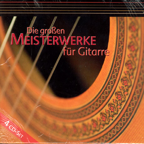 DIE GROSSEN MEISTERWERKE FUR GITARRE [마스터워크 기타/ 4CD]