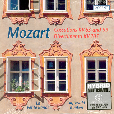 CASSATIONS KV63 & 99/ DIVERTIMENTO [SACD HYBRID]