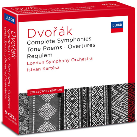 COMPLETE SYMPHONIES & TONE POEMS/ ISTVAN KERTESZ [COLLECTORS EDITION] [드보르작: 교향곡 전곡 외]