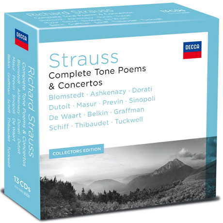 COMPLETE TONE POEMS & CONCERTOS [COLLECTORS EDITION] [R.슈트라우스: 교향시 전곡, 협주곡]