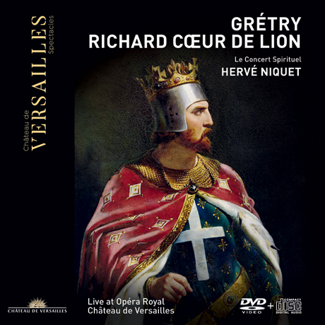 RICHARD COEUR DE LION/ HERVE NIQUET [CD+DVD] [그레트리: <사자왕 리샤르> 전곡]