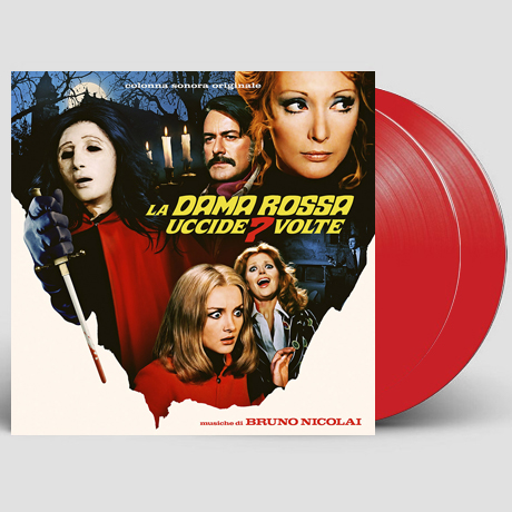 LA DAMA ROSSA UCCIDE 7 VOLTE [레드 퀸은 일곱 번 죽인다] [BLOOD-RED LP]
