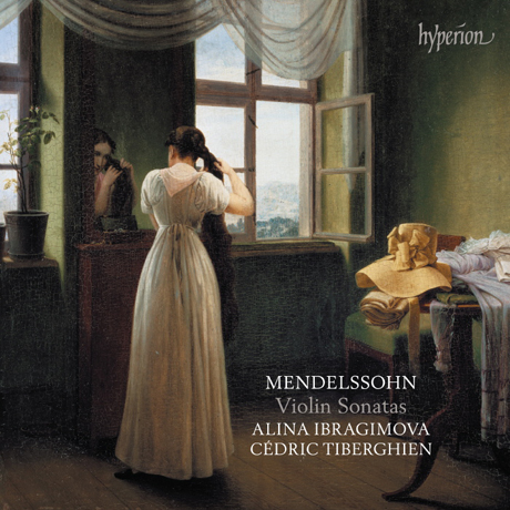 VIOLIN SONATAS/ ALINA IBRAGIMOVA, CEDRIC TIBERGHIEN [멘델스존: 바이올린 소나타 - 이브라기모바, 티베르기엥]