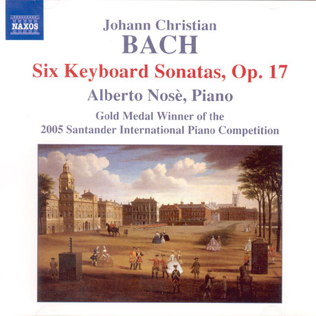 SIX KEYBOARD SONATAS OP.17/ ALBERTO NOSE