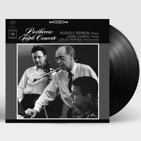 TRIPLE CONCERTO/ RUDOLF SERKIN, JAIME LAREDO, LESLIE PARNAS, ALEXANDER SCHNEIDER [LP] [베토벤: 삼중협주곡]