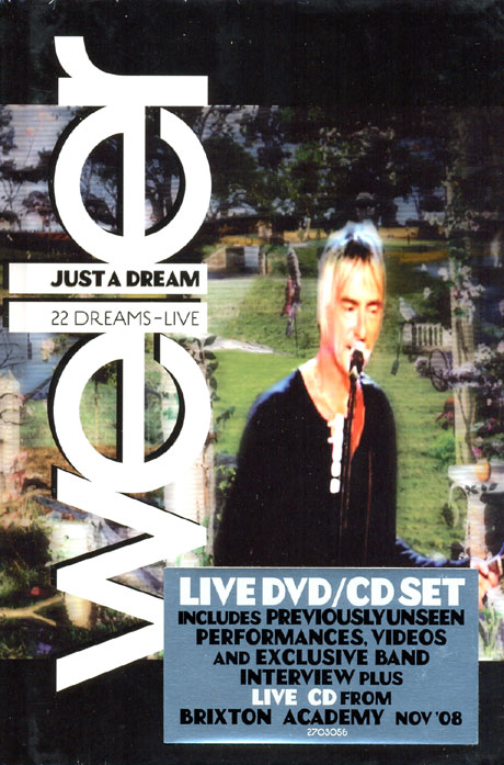 JUST A DREAM: 22 DREAMS LIVE [CD+DVD]