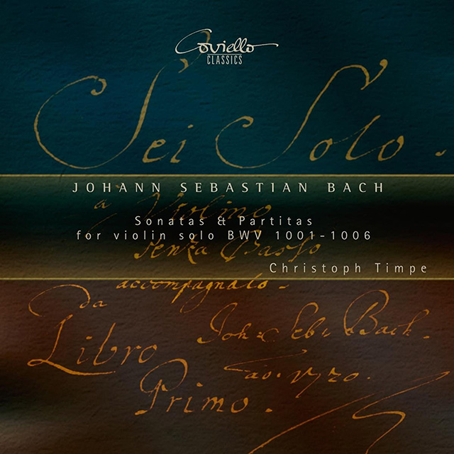 SONATAS AND PARTITAS FOR SOLO VIOLIN BWV 1001-1006/ CHRISTOPH TIMPE [바흐: 무반주 바이올린 소나타와 파르티타 - 크리스토프 팀페]