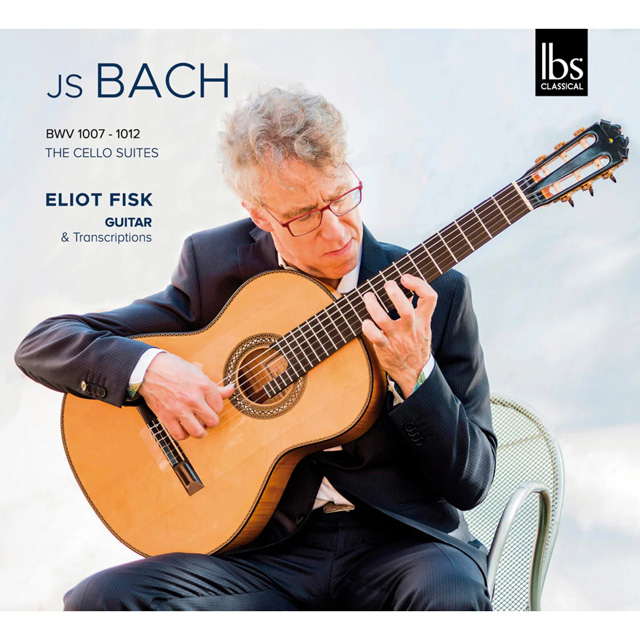 THE CELLO SUITES BWV1007-1012(GUITAR TRANSCRIPTIONS)/ ELIOT FISK [바흐: 첼로 독주를 위한 모음곡 전곡(기타 버전) - 엘리엇 피스크]