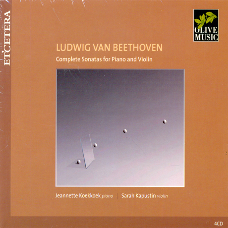 COMPLETE SONATAS FOR PIANO AND VIOLIN/ JEANNETTE KOEKKOEK, SARAH KAPUSTIN