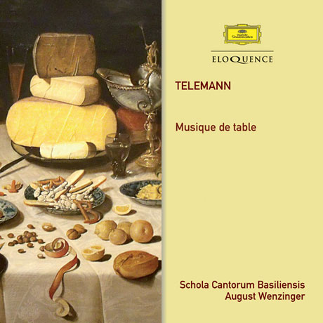 MUSIQE DE TABLE/ AUGUST WENZINGER [벤칭거: 텔레만 타펠 무지크 전곡]