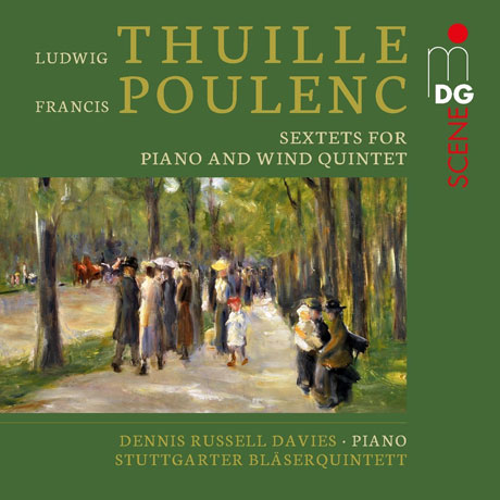 SEXTETS FOR PIANO AND WIND QUINTET/ DENNIS RUSSELL DAVIES, STUTTGARTER BLASER QUINTETT [투일레 & 풀랑크: 관악6중주(피아노, 목관 5중주)곡집 - 데이비스, 슈투트가르트 목관 오중주단]