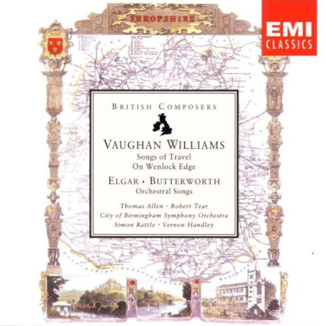 SONGS OF TRAVEL, ON WENLOCK EDGE/ SIMON RATTLE, VERNON HANDLEY