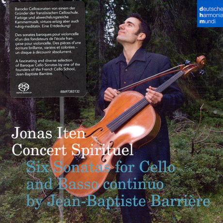 SIX SONATAS FOR CELLO AND BASSO CONTINUO/ JONAS ITEN [SACD HYBRID] [바리에르: 첼로와 베이스를 위한 여섯개의 소나타 - 요나스 아이텐]