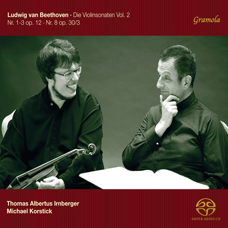 VIOLINSONATEN VOL.2/ THOMAS ALBERTUS IRNBERGER, MICHAEL KORSTICK [SACD HYBRID] [베토벤: 바이올린 소나타 2]