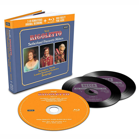RIGOLETTO/ RICHARD BONYNGE [2CD+BDA] [베르디: 리골레토]