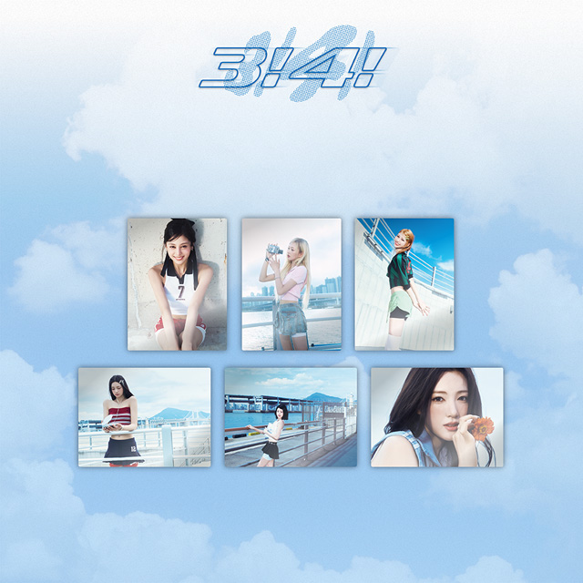 3!4! [싱글] [OFFICIAL MD PHOTO MAGNET VER] [ARIN VER]