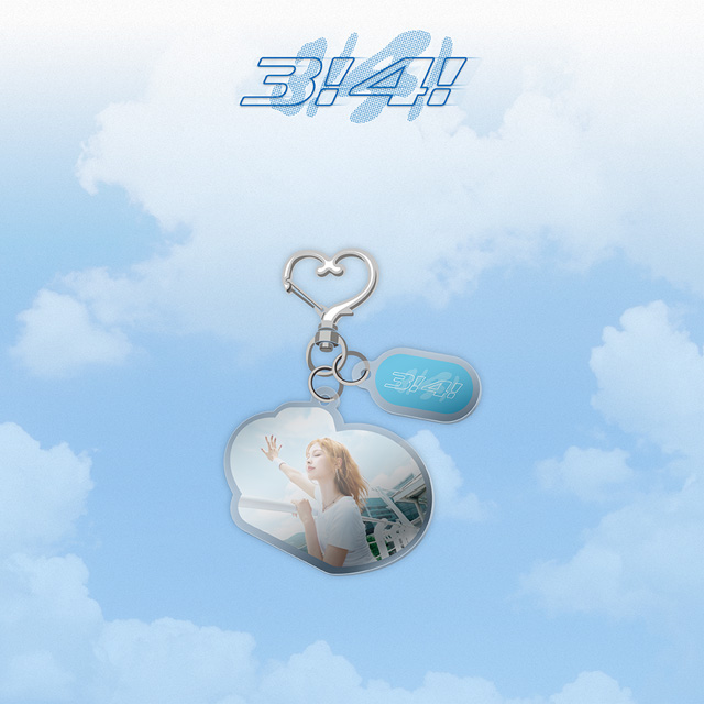 3!4! [싱글] [OFFICIAL MD ACRYLIC KEYRING VER] [MICHI VER]