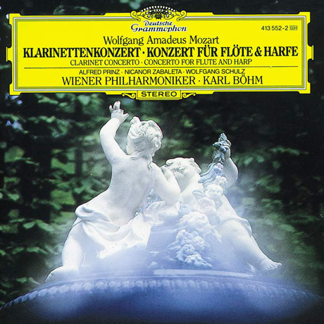 CLARINET, FLUTE & HARP CONCERTOS/ KARL BOHM [모차르트: 클라리넷 협주곡, 플룻과 하프를 위한 협주곡 - 칼 뵘]