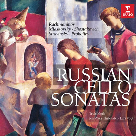 RUSSIAN CELLO SONATAS/ YVES THIBAUDET, LARS VOGT [트룰스 뫼르크: 러시아 첼로 소나타집]
