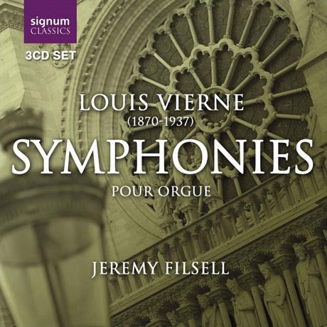 SYMPHONIES POUR ORGUE/ JEREMY FILSELL [비에르네: 오르간을 위한 교향곡]