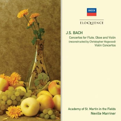 CONCERTOS FOR FLUTE, OBOE AND VIOLIN/ WILLIAM BENNETT, NEVILLE MARRINER