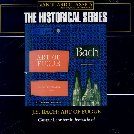 ART OF FUGUE/ GUSTAV  LEONHARDT [THE HISTORICAL SERIES]