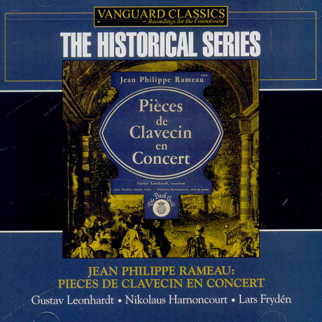 PIECES DE CLAVECIN EN CONCERT/ GUSTAV LEONHARDT, NIKOLAUS HARNONCOURT [THE HISTORICAL SERIES]