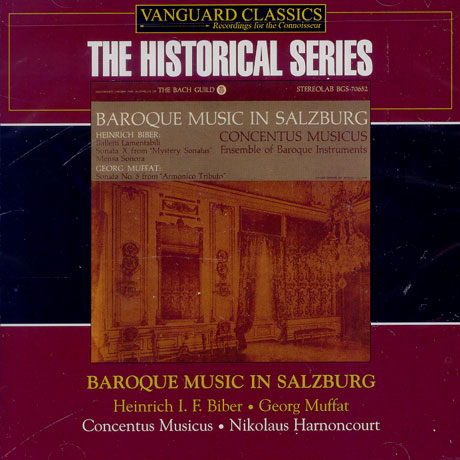 BAROQUE MUSIC IN SALZBURG/ NIKOLAUS HARNONCOURT