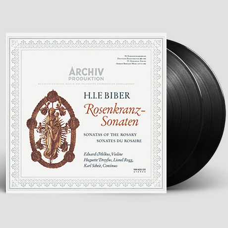 ROSAY SONATAS/ EDUARD MELKUS [비버: 로자리오(묵주)소나타 - 멜쿠스] [ANALOGPHONIC 180G LP]