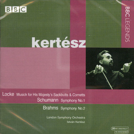 LOCKE, SCHUMANN, BRAHMS SYMPHONY NO.1 & 2