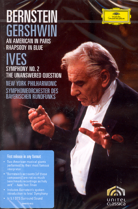 GERSHWIN AN AMERICAN IN PARIS, IVES SYMPHONY NO.2/ LEONARD BERNSTEIN [거쉰 파리의 미국인, 아이브스 교향곡 2번/ 번스타인]