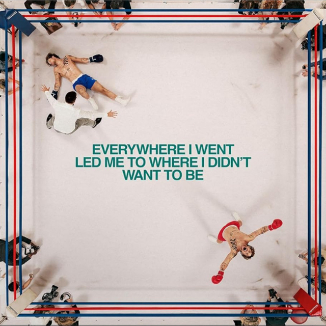 EVERYWHERE I WENT, LED ME TO WHERE I DIDN`T WANT TO BE [RED VINYL] [EXCLUSIVE EDITION]
