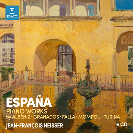 ESPANA: PIANO WORKS - ALBENIZ, GRANADOS, FALLA, MOMPOU, TURINA/ JEAN-FRANGOIS HEISSER [스페인 작품집: 알베니즈, 파야, 그라나도스, 몸푸, 투리나 - 장 프랑스와 에세]