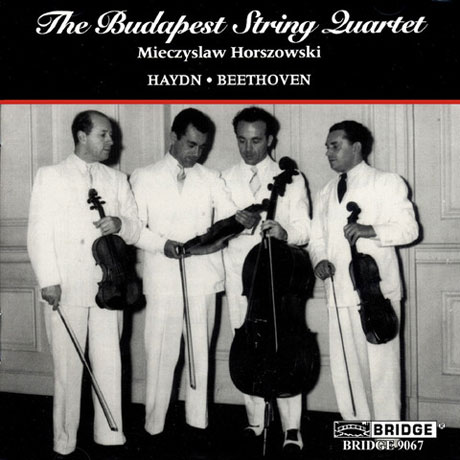 GREAT PERFORMANCES FROM THE LIBRARY OF CONGRESS VOL.5/ THE BUDAPEST STRING QUARTET, MIECZYSLAW HORSZOWSKI [하이든 & 베토벤: 현악사중주]