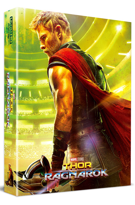토르: 라그나로크 4K UHD+3D+BD [A1 풀슬립 스틸북 한정판] [THOR: RAGNAROK]