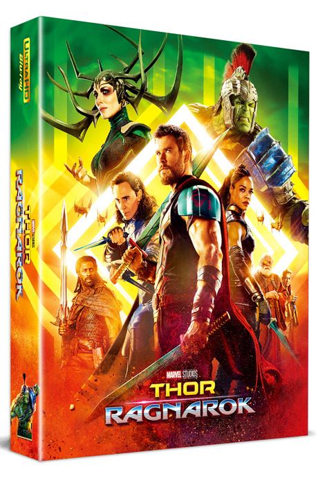 토르: 라그나로크 4K UHD+BD [A2 풀슬립 스틸북 한정판] [THOR: RAGNAROK]
