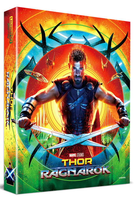 토르: 라그나로크 4K UHD+BD [B2 렌티큘러 풀슬립 스틸북 한정판] [THOR: RAGNAROK]
